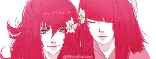 numinoceur:Popola and Devola from NieR:Automata! I loved them in the first game and I love them more