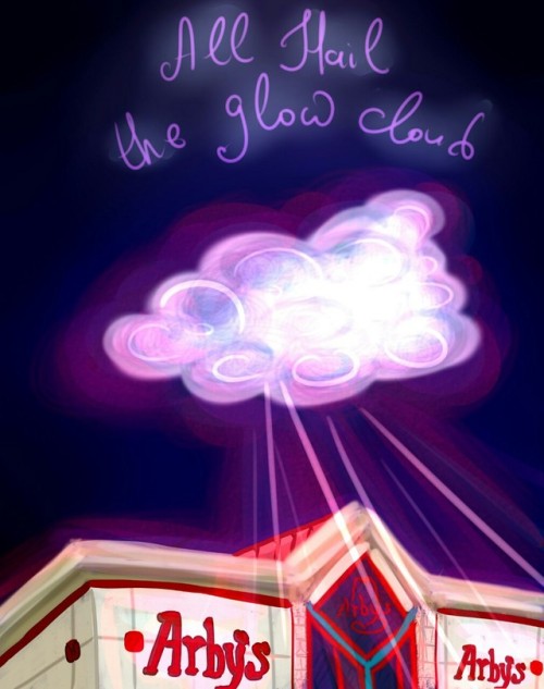 Just quick doodle in sai. All hail the mighty glow cloudFandom: Welcome to night vale