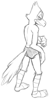 Another day, another Falco Lombardi warm up sketch!