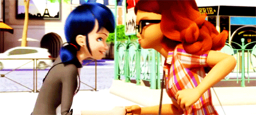 miraculousdaily:  Requested by Anonymous - Marinette and Alya’s cute handshake