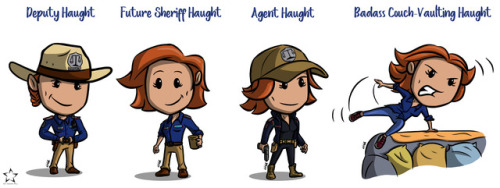 iddstar:  #OfficerHaught has evolved a lot over the two seasons of the show and so has her uniform. Do you have a favourite? 