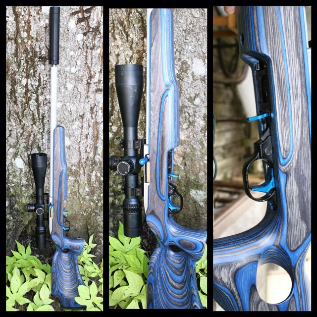 megatronthefett:  My Custom 10/22 build with a AAC TiRant,(just for giggles of course),