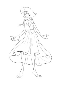 stevenuniversegrottenolm:  A little drawing of lapis. Just to mix things up a little.