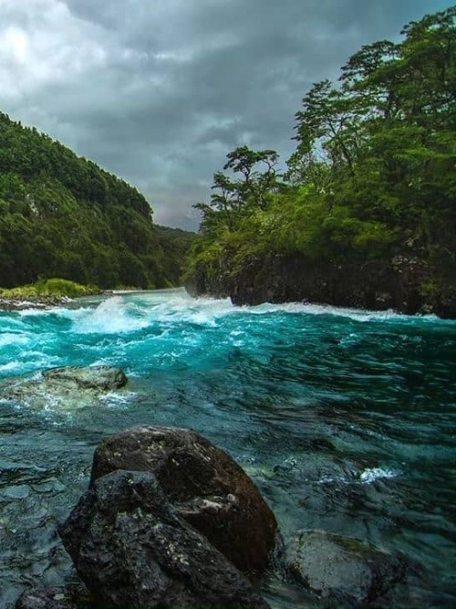 turnnoffyourmind: Take me back ♥ Saltos de Petrohué, Los Lagos, Chile.