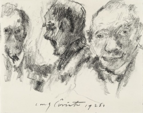 Self-Portrait with Reflections, Lovis Corinth, 1925, MoMA: Drawings and PrintsThe Joan and Lester Av
