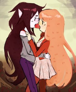 marcibelle:  Bubbline. strawberry by Kunaike 