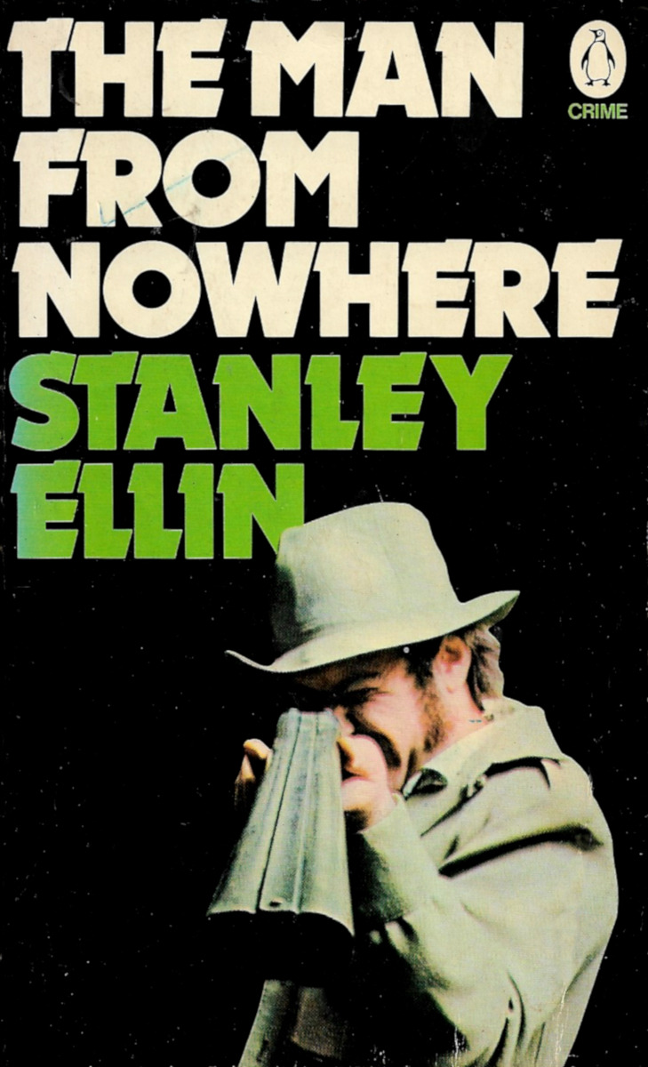 The Man From Nowhere, by Stanley Ellin (Penguin, 1974).From an antiques shop in