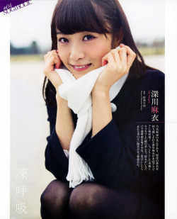 luckynumber48-magz:  Fukagawa Mai @ 【BUBKA 2015】