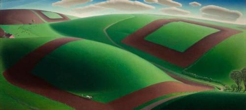 Spring  by Grant Wood