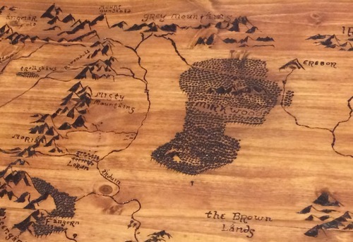 lifeofawannabehobbit:  So someone I know does woodwork in his spare time… and he
