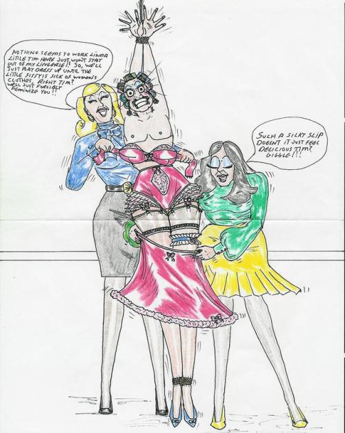 Do you like a bit of sissy art?More here: https://theworldofhugoblack.blogspot.com