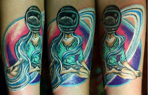 ink-its-art:  Nika Samarina The colors  are insaneee!! 