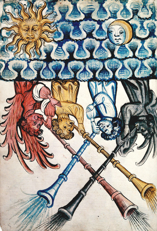 four windsKonrad Kyeser, Bellifortis, Germany 15th centuryBesançon, Bibliothèque municipale, ms. 13