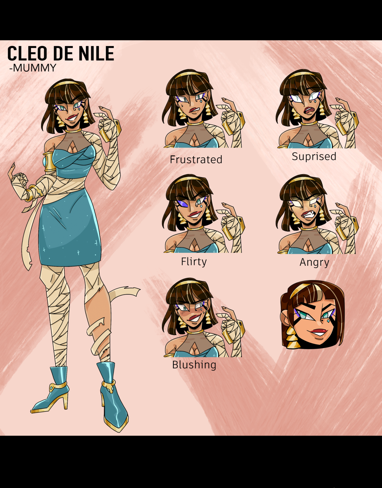 PUDIN BEAR — I'm Cleo de Nile daughter of the mummy , Egyptian...