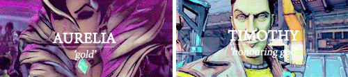 : Borderlands: Vault Hunters + Name Meanings