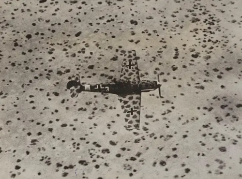 Jagdgeschwader 27 Bf 109 E In Flight Near Tobruk, Summer Of 1941