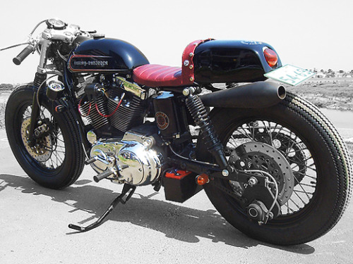 caferacerdesign:  Cafe Racer Design SourceHarley Davidson XL1200S @caferacerdesign