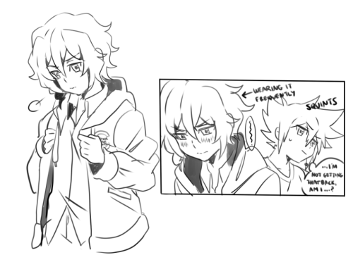 So. Joshua Likes Taking Neku’s Hoodies, Huh?