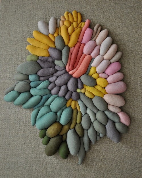 XXX itscolossal:  Textile Sculptures Created photo