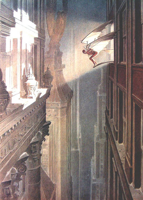 From Cities of the Fantastic by Benoît Peeters and François Schuiten