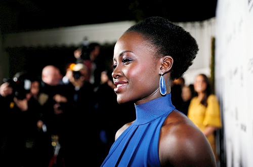 celebritiesofcolor:Lupita Nyong'o attends the inaugural Image Maker Awards hosted by Marie Claire at