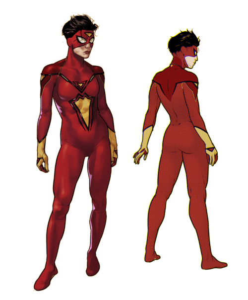 after all of those spider-woman redesigns i’ve made i am 99% confident this is the best one[my