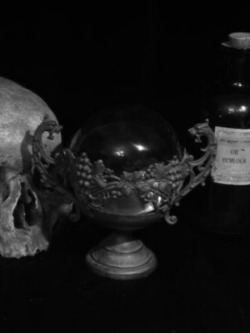 blackoutraven:  Gothic Occult Crystal Ball