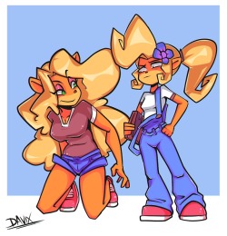 davix-ilustrador:Tawna And Coco  ;9