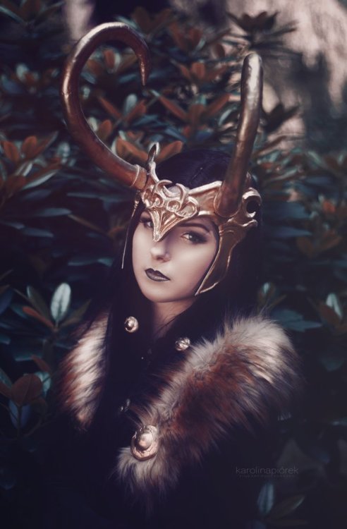 shcomix:  Cosplay: Lady LokiModel/Cosplayer: Silver WolfiePhoto/Editing: Karolina Piorek