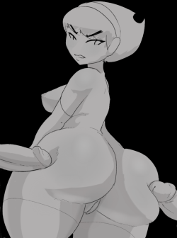 Whackyscissors:  Puuzu’s Mandy Is Best Mandy,  I Wanted To Draw That Booty 