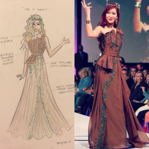 This time last year I was submitting my first design for the @heruniverse fashion show. This was one