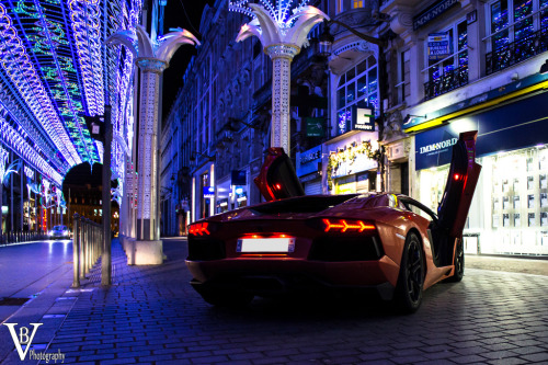 A touch of magic Starring: Lamborghini Aventador (by Vincent Blanco)