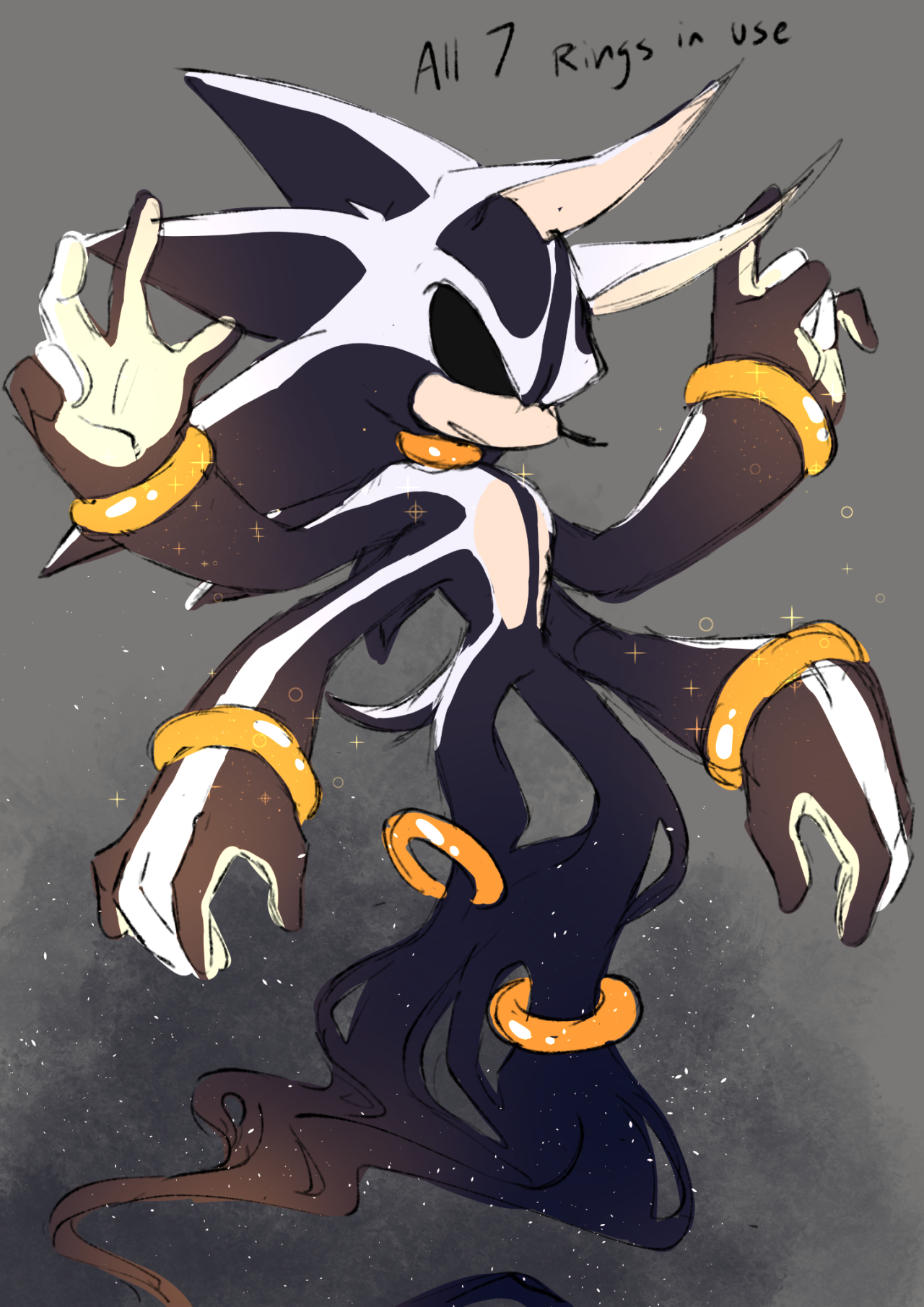 Jillian's Fan Art: Darkspine Sonic