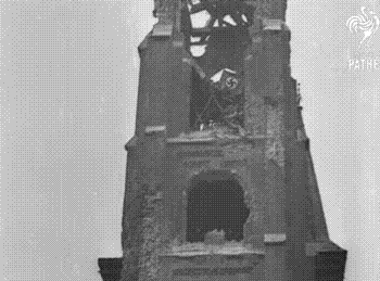 antifainternational:  kevin920:  antifainternational:    We are sharing some of our favourite gifs each day this month for Antifa International’s fifth anniversary. Today: Some scenes from the defeat of Nazi Germany.  Well the main imperial german flag