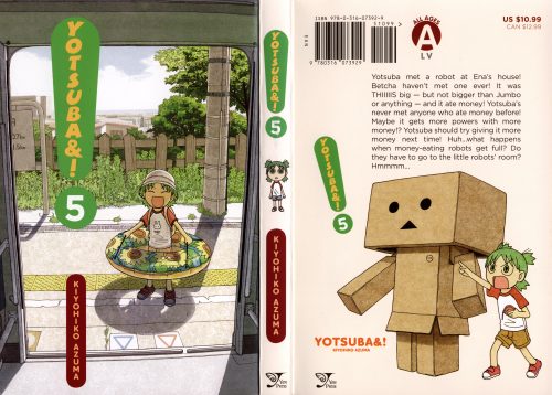 briansandstorm:Yotsuba&! Volumes 1-10 manga covers 