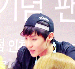 taetv:  hoseok over flowers. 