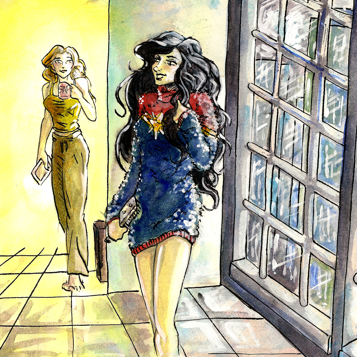 grimdarkcake:  winter challenge 01 - sweaters 