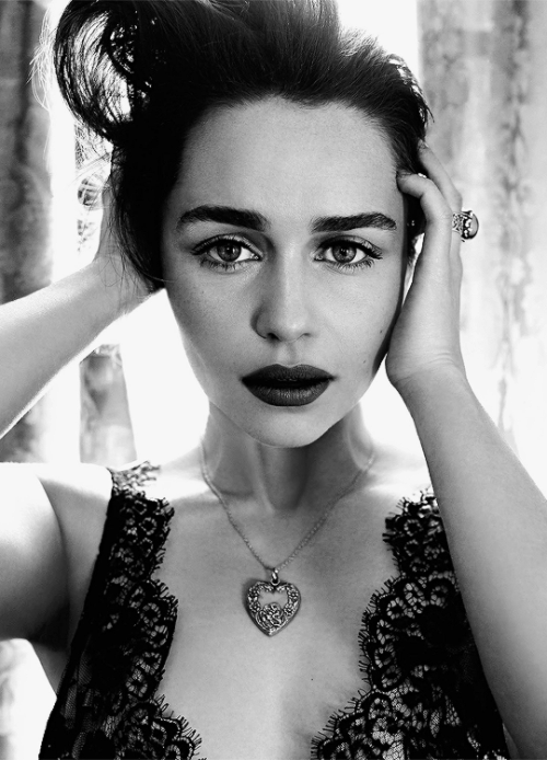 bwbeautyqueens:Emilia Clarke photographed for Vogue Australia