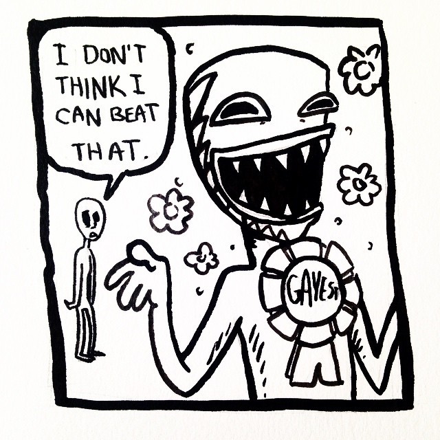peruaboo:  Jerkcity number 5 #inktober #jerkcity 