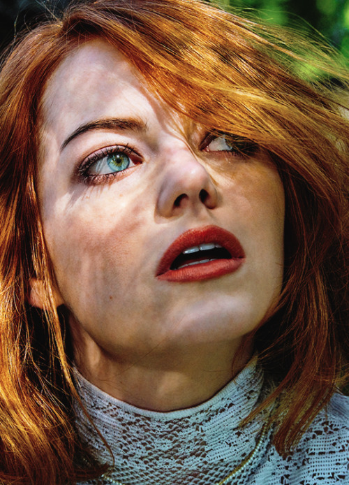 emstonesdaily - Emma StoneInterview Magazine / 2015. 