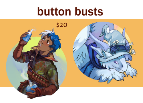 After testing a few batches on FR, I think I’m ready to plug some commissions here on tumblr! 