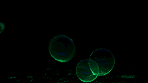 How To Make Glowing Bubbles