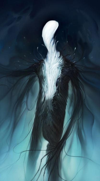 creaturejournal:  ▲ Slender ▲ Prints of this image are available here 