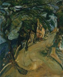 thunderstruck9: Chaïm Soutine (Russian, 1893-1943), La Route de la colline (Vence) [The Road up the Hill], c.1924. Oil on canvas, 72.4 x 60 cm. via barcarole 