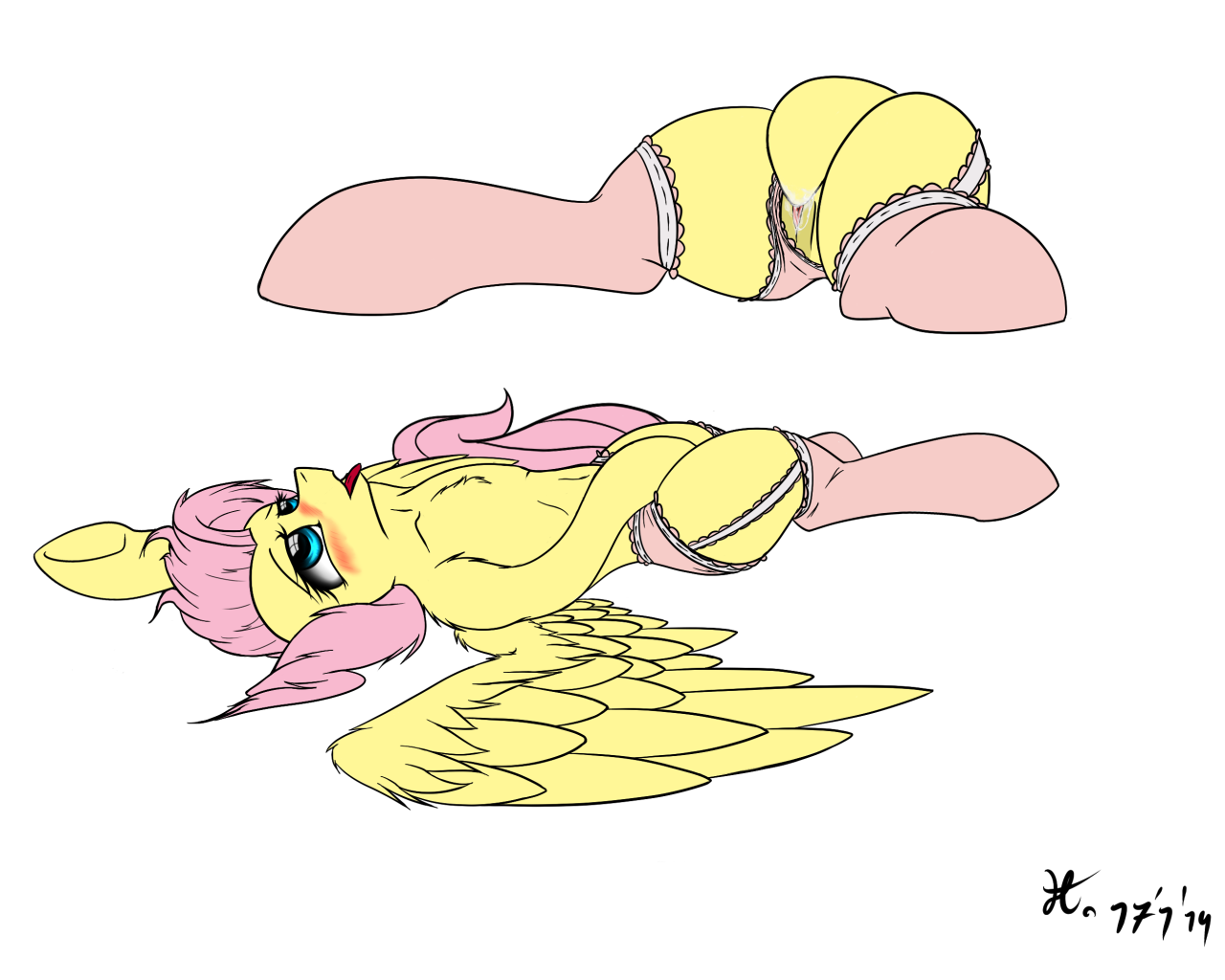 ho7ys-artblog:  flat color version. I’ll shade it tomorrow (with bg :3)  c: