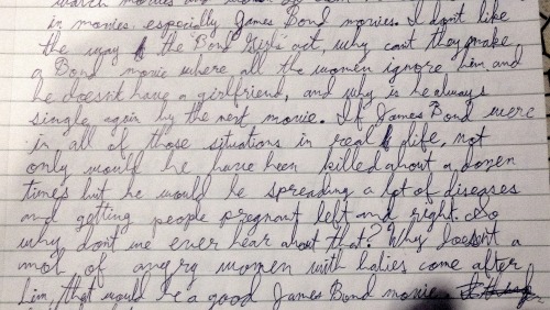 lorenzocheney:This is, undoubtedly, the highlight of my grade 10 English journal.In case my handwrit