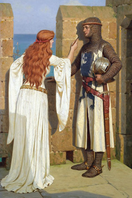 grumpierbilbo:Éowyn’s White Wool Gownby Edmund Leighton1. Lady Godiva (1892) 2. The Sha