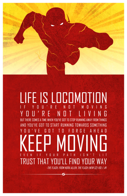 extraordinarycomics:  Heroic Words of WisdomCreated by Adam Thompson