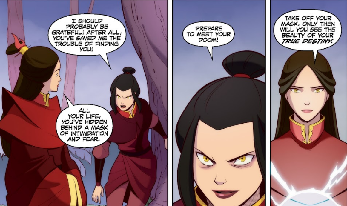 Avatar azula comic