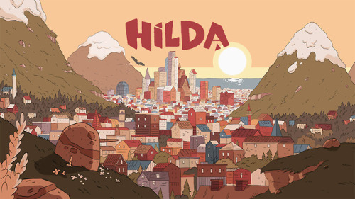 We’re proud to reveal the TV Series logo for Hilda on @netflix! Also want to give a special shout-ou